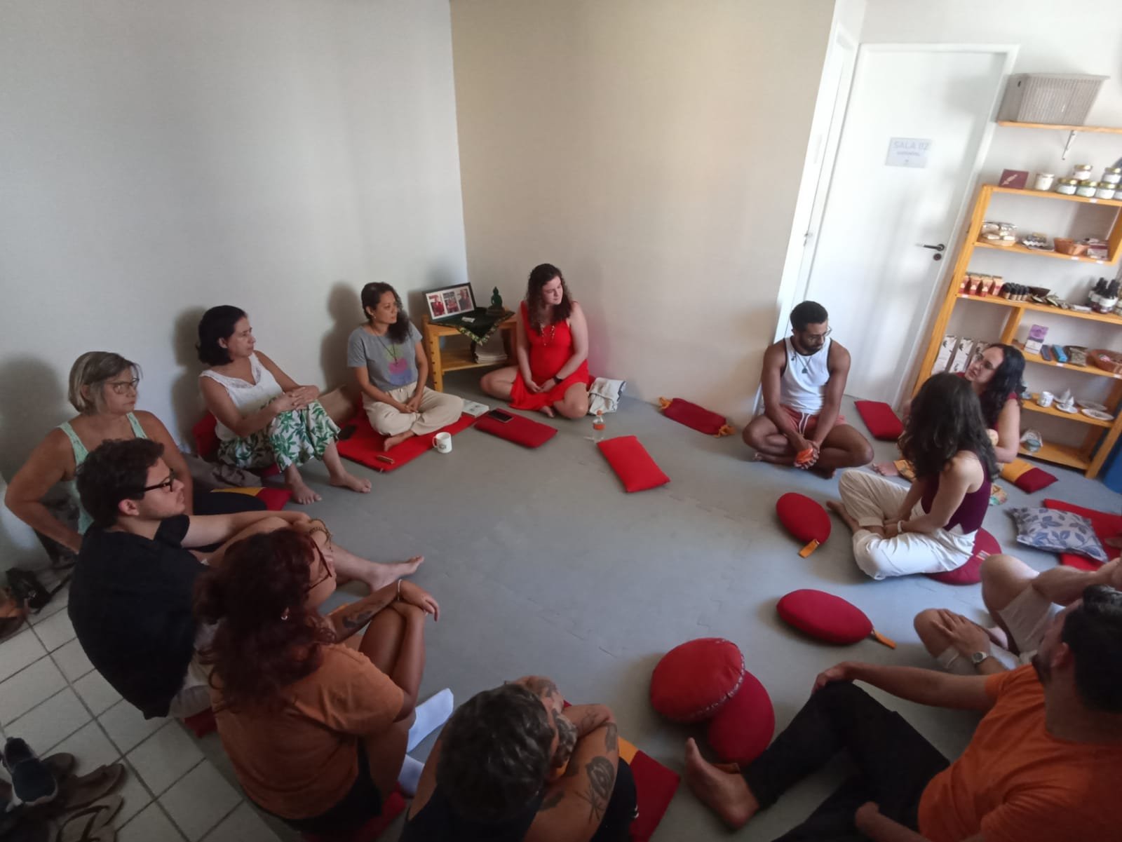 Círculo de meditação